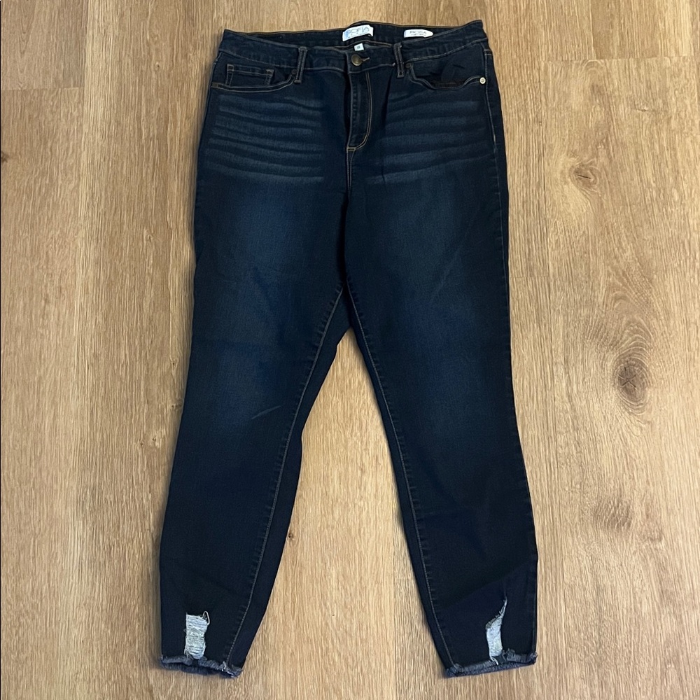Sofia by Sofia Vergara Dark Wash Ankle Jeans